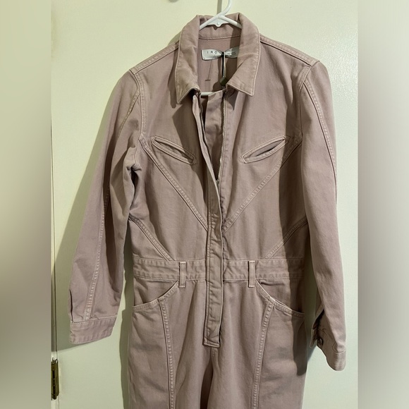 NWT IRO LIKASI JUMPSUIT | color: old pink (blush/pink | FR 38 US 6 - Picture 7 of 16